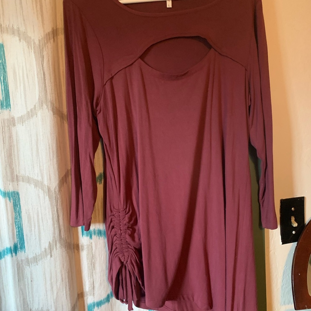 Cute Cut Out Top